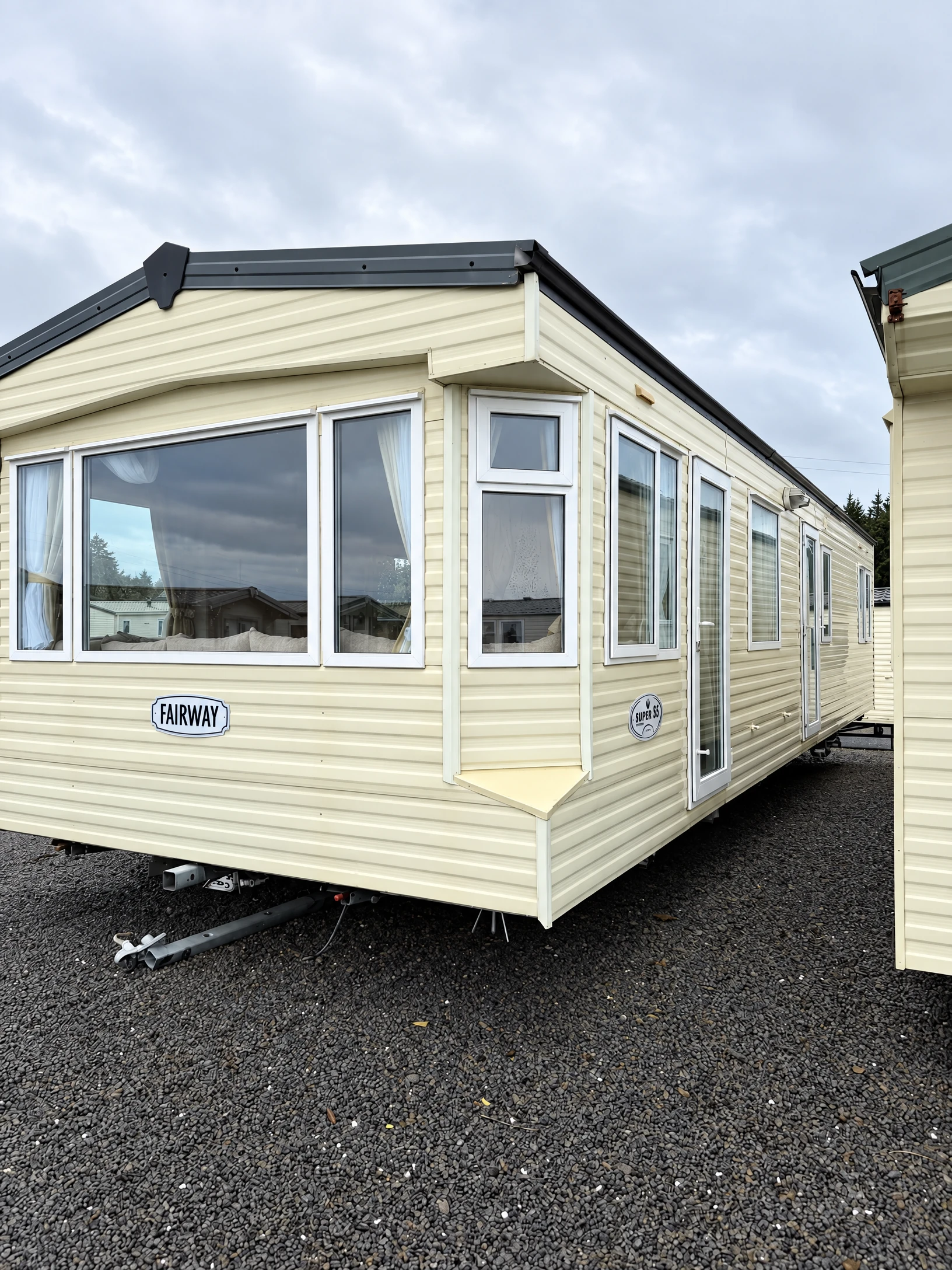 Cosalt Fairway Super static caravan exterior