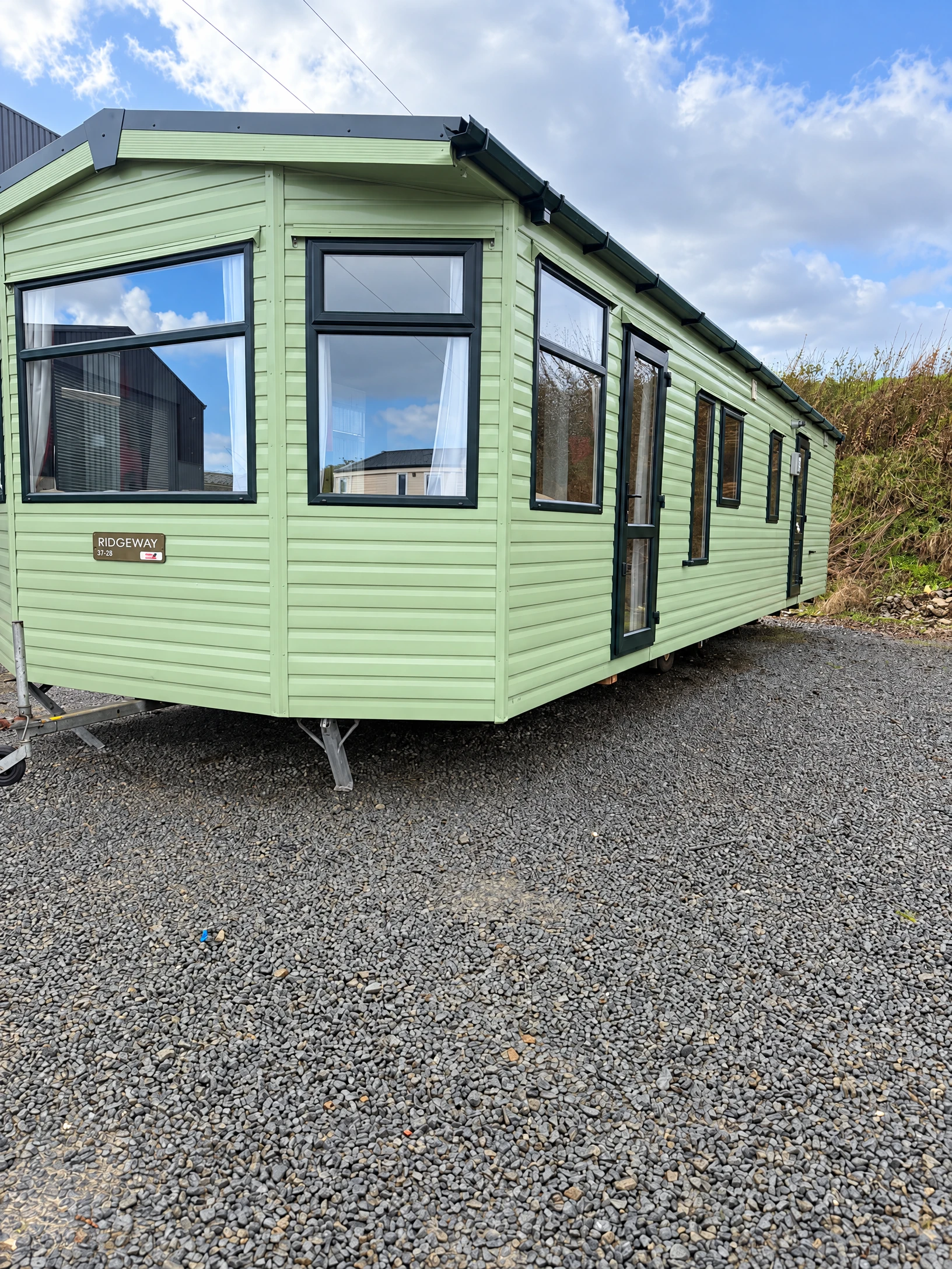 Carnaby Ridgeway static caravan exterior